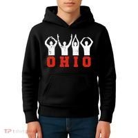 State Of Ohio Ohioan OH Trendy Distressed Kids Hoodie thumb 4