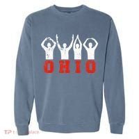 State Of Ohio Ohioan OH Trendy Distressed Garment-Dyed Sweatshirt thumb 0