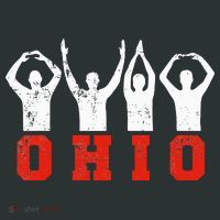 State Of Ohio Ohioan OH Trendy Distressed Infant Baby Jersey Bodysuit thumb 2
