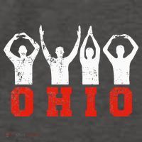 State Of Ohio Ohioan OH Trendy Distressed Vector Backpack thumb 2