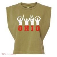 State Of Ohio Ohioan OH Trendy Distressed Garment-Dyed Women's Muscle Tee thumb 0