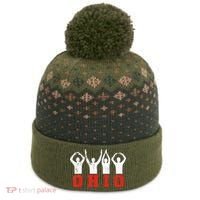 State Of Ohio Ohioan OH Trendy Distressed The Baniff Cuffed Pom Beanie thumb 0