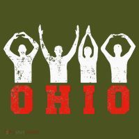 State Of Ohio Ohioan OH Trendy Distressed The Baniff Cuffed Pom Beanie thumb 2