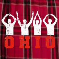 State Of Ohio Ohioan OH Trendy Distressed Men's Flannel Plaid Pajama Pants thumb 2