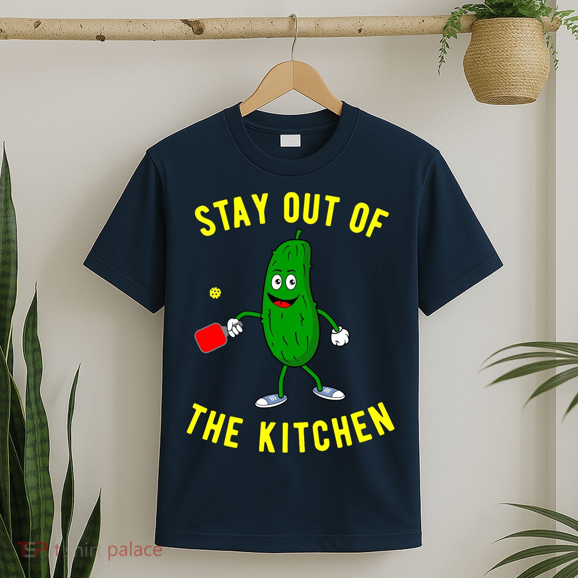 Stay Out Of The Kitchen Funny Pickleball Dink Graphic Gift T-Shirt