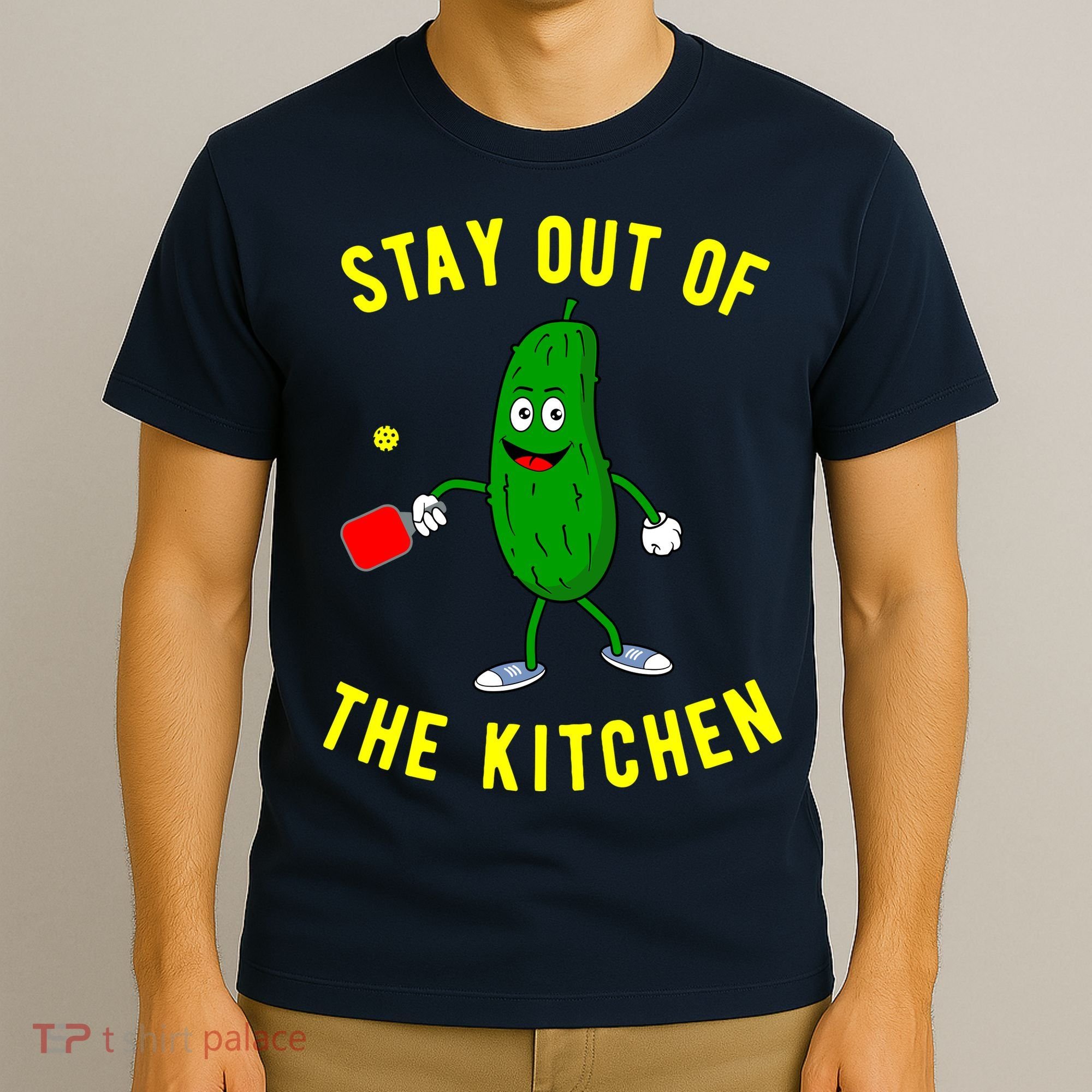 Stay Out Of The Kitchen Funny Pickleball Dink Graphic Gift T-Shirt