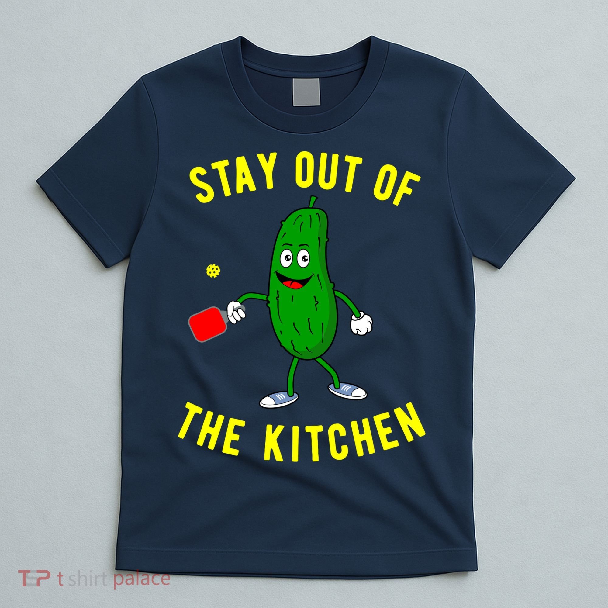 Stay Out Of The Kitchen Funny Pickleball Dink Graphic Gift T-Shirt