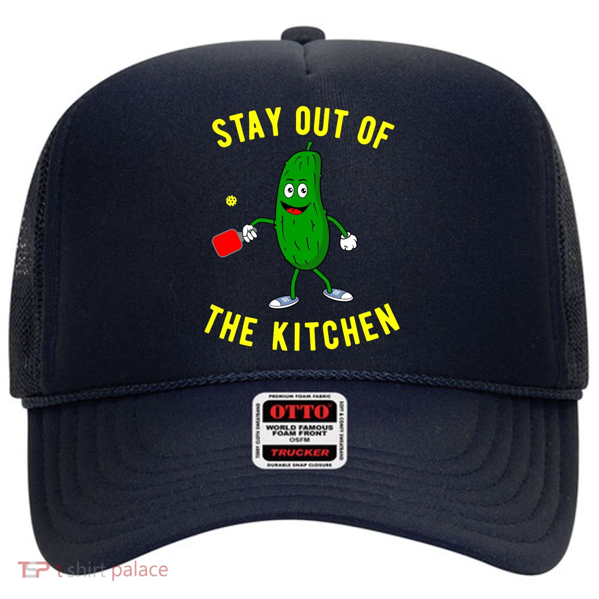 Stay Out Of The Kitchen Funny Pickleball Dink Graphic Gift Hat