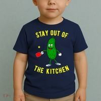 Stay Out Of The Kitchen Funny Pickleball Dink Graphic Gift Toddler T-Shirt thumb 2