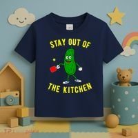 Stay Out Of The Kitchen Funny Pickleball Dink Graphic Gift Toddler T-Shirt thumb 3