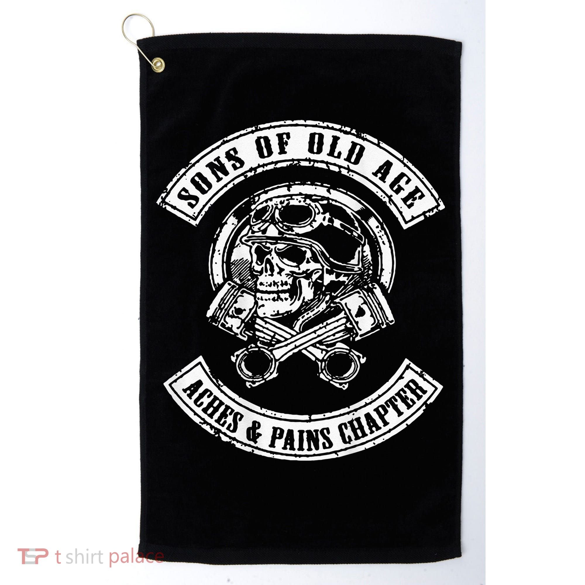 Sons Of Old Age Aches And Pains Chapter Golf Towel