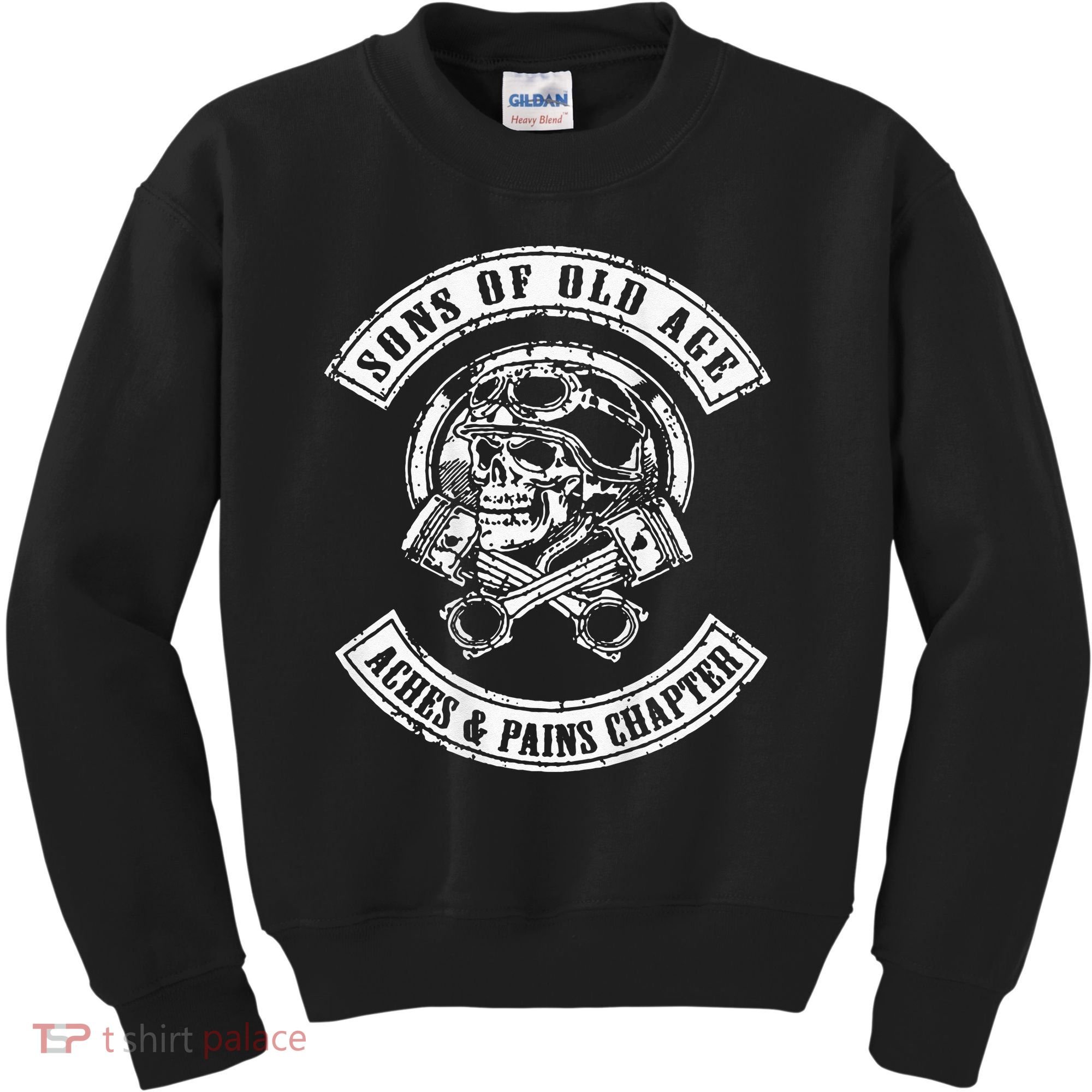 Sons Of Old Age Aches And Pains Chapter Kids Sweatshirt