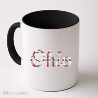 State Of Ohio Ohioan Pride Trendy Plaid Script Texgift Coffee Mug thumb 0