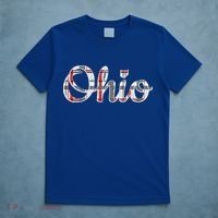 State Of Ohio Ohioan Pride Trendy Plaid Script Texgift T-Shirt thumb 5