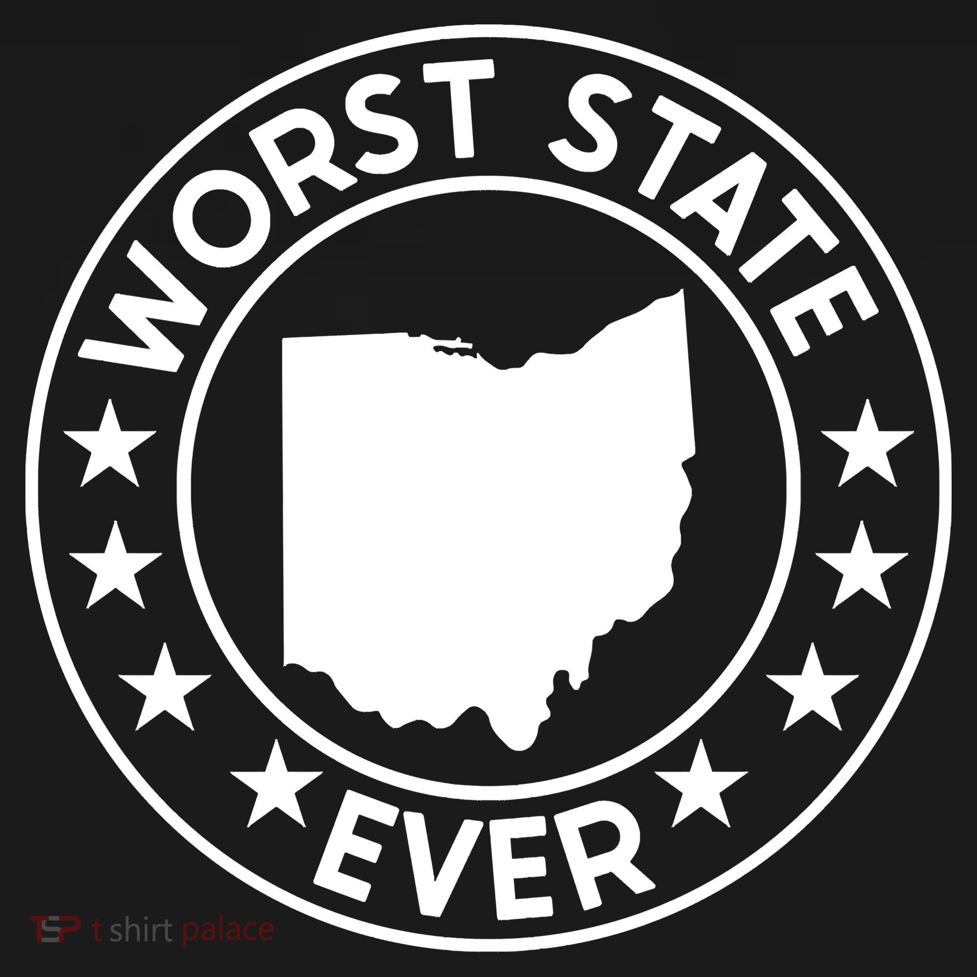 State Of Ohio Home State Lover Worst State Ever Coaster