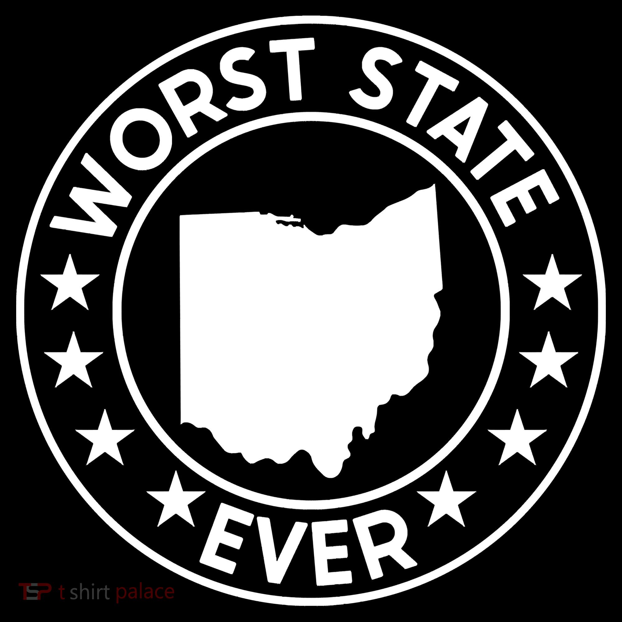 State Of Ohio Home State Lover Worst State Ever Mousepad