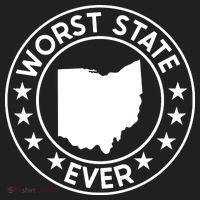State Of Ohio Home State Lover Worst State Ever Hat thumb 2