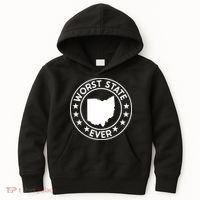 State Of Ohio Home State Lover Worst State Ever Kids Hoodie thumb 0
