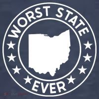 State Of Ohio Home State Lover Worst State Ever T-Shirt thumb 5