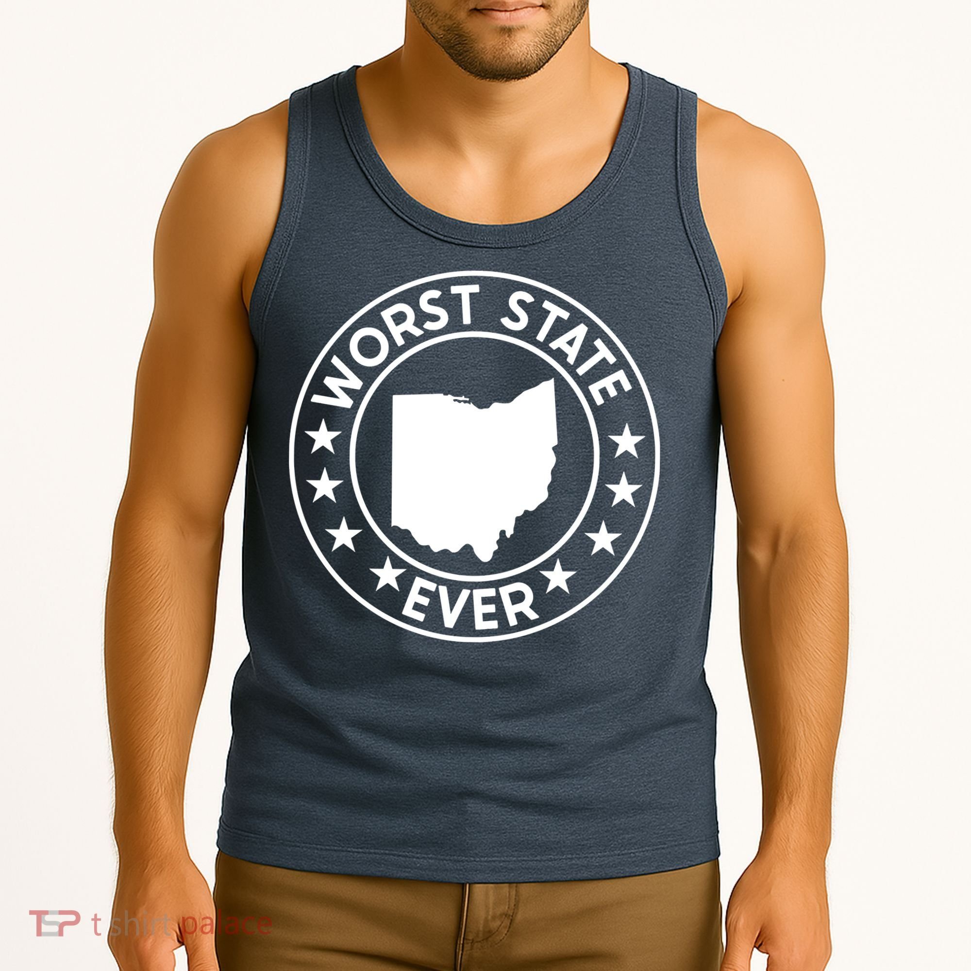 State Of Ohio Home State Lover Worst State Ever Tank Top