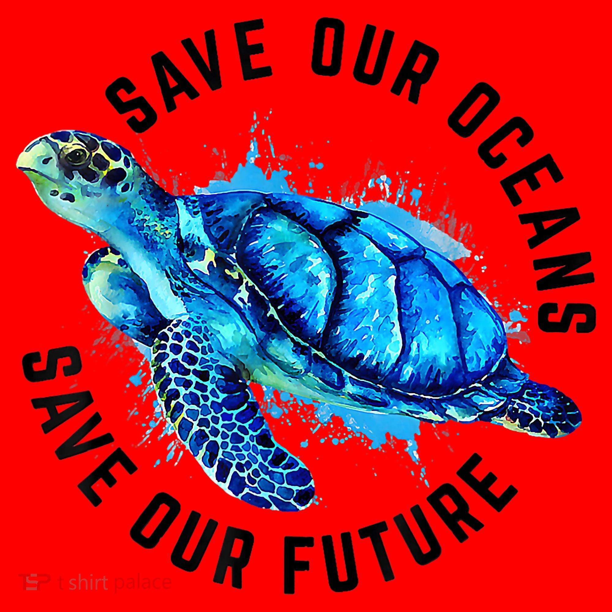 Save Our Oceans Sea Turtle Pro Environment Nature Earth Day Santa Hat