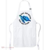 Save Our Oceans Sea Turtle Pro Environment Nature Earth Day Apron thumb 0