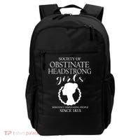 Society Of Obstinate Headstrong Jane Austen Funny Gift Cool Gift Backpack thumb 0