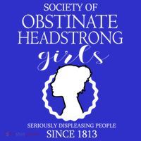 Society Of Obstinate Headstrong Jane Austen Funny Gift Cool Gift Coaster thumb 2