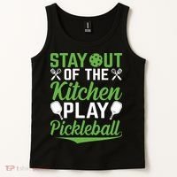 Stay Out Of The Kitchen Play Pickleball Tank Top thumb 2