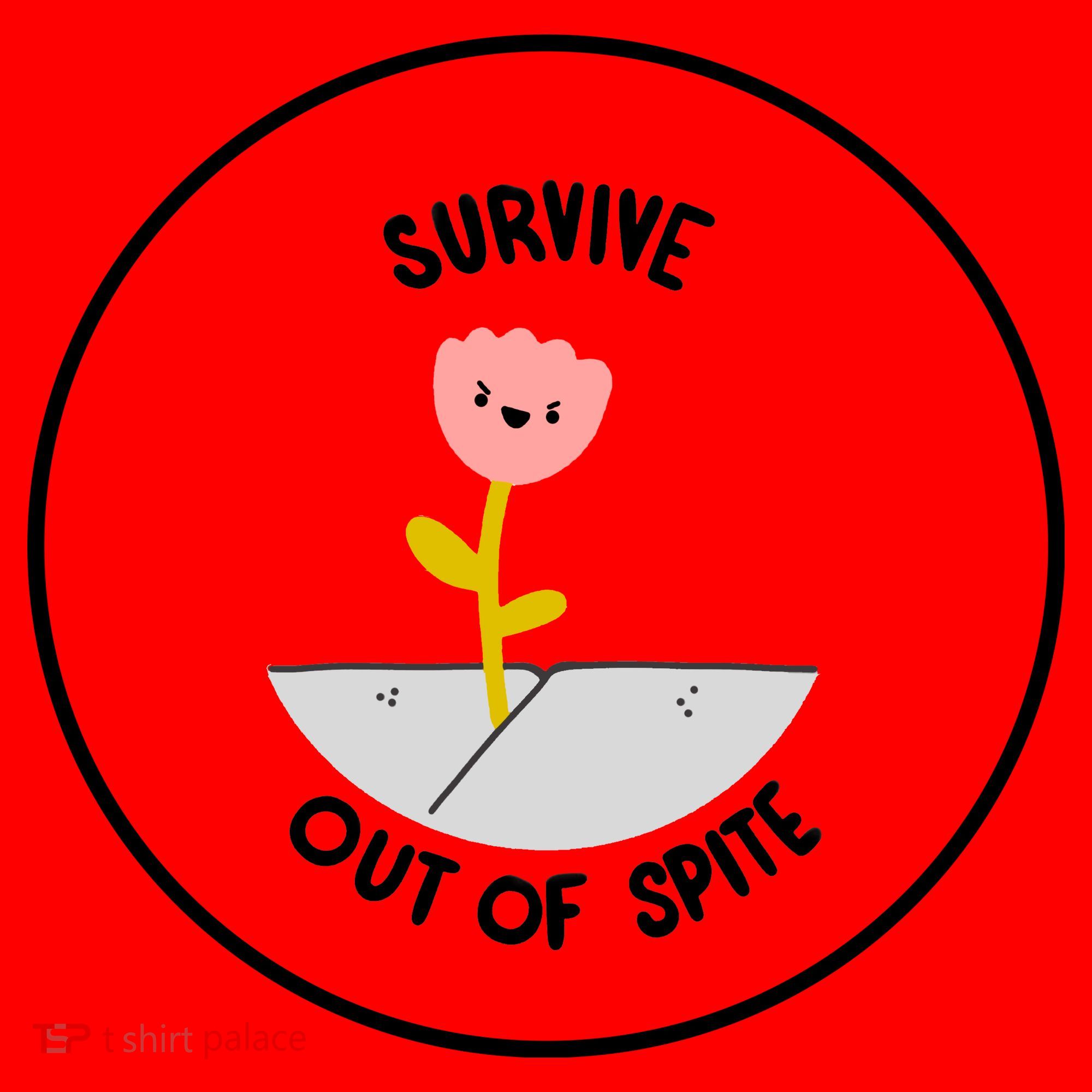 Survive Out Of Spite Santa Hat