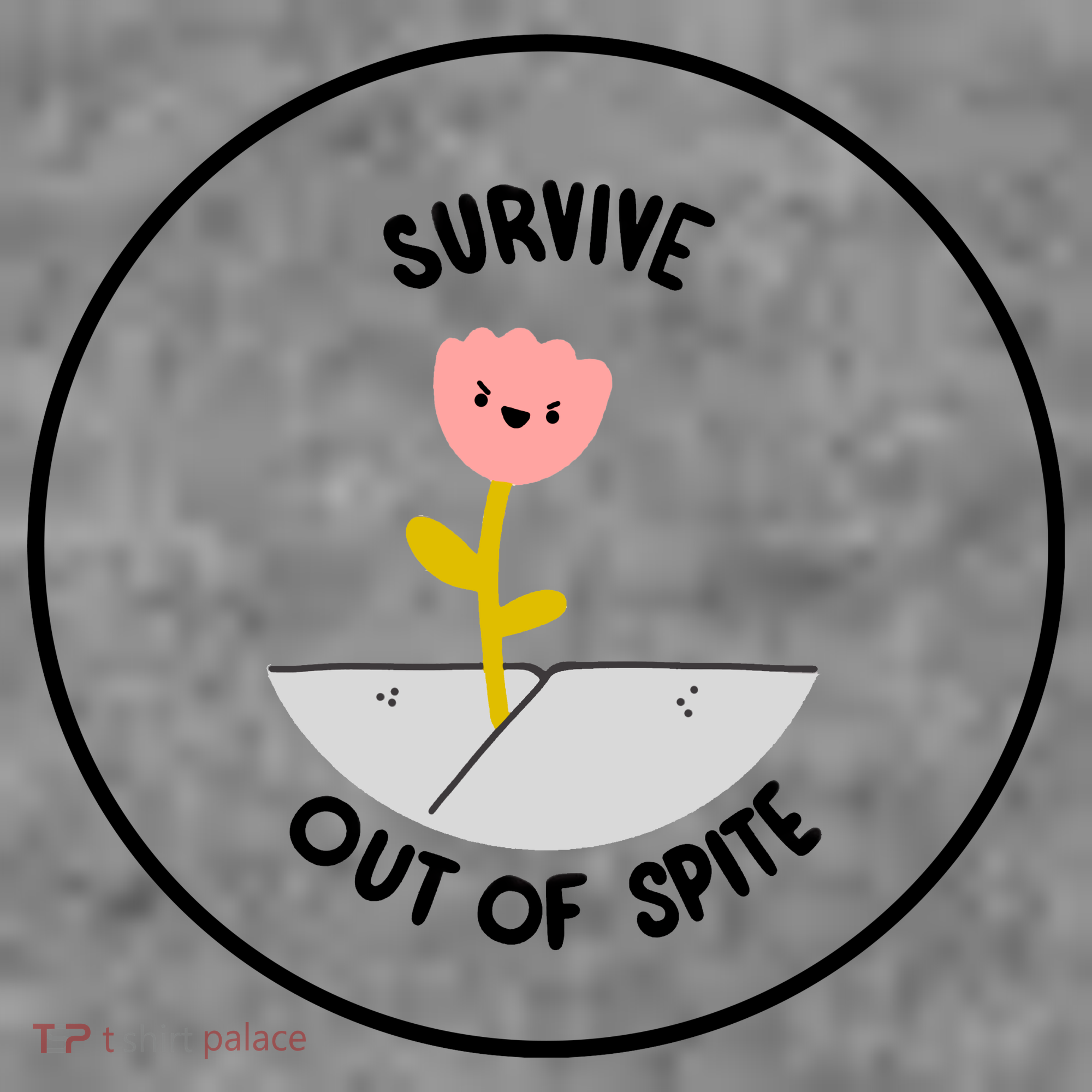 Survive Out Of Spite Baby Bodysuit