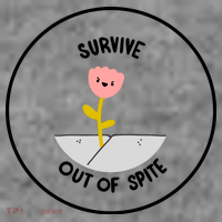 Survive Out Of Spite Toddler Hoodie thumb 2