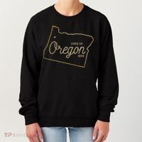 State Of Oregon Est 1859 Women's Sweatshirt thumb 0