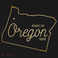 State Of Oregon Est 1859 Doggie Tank thumb 4