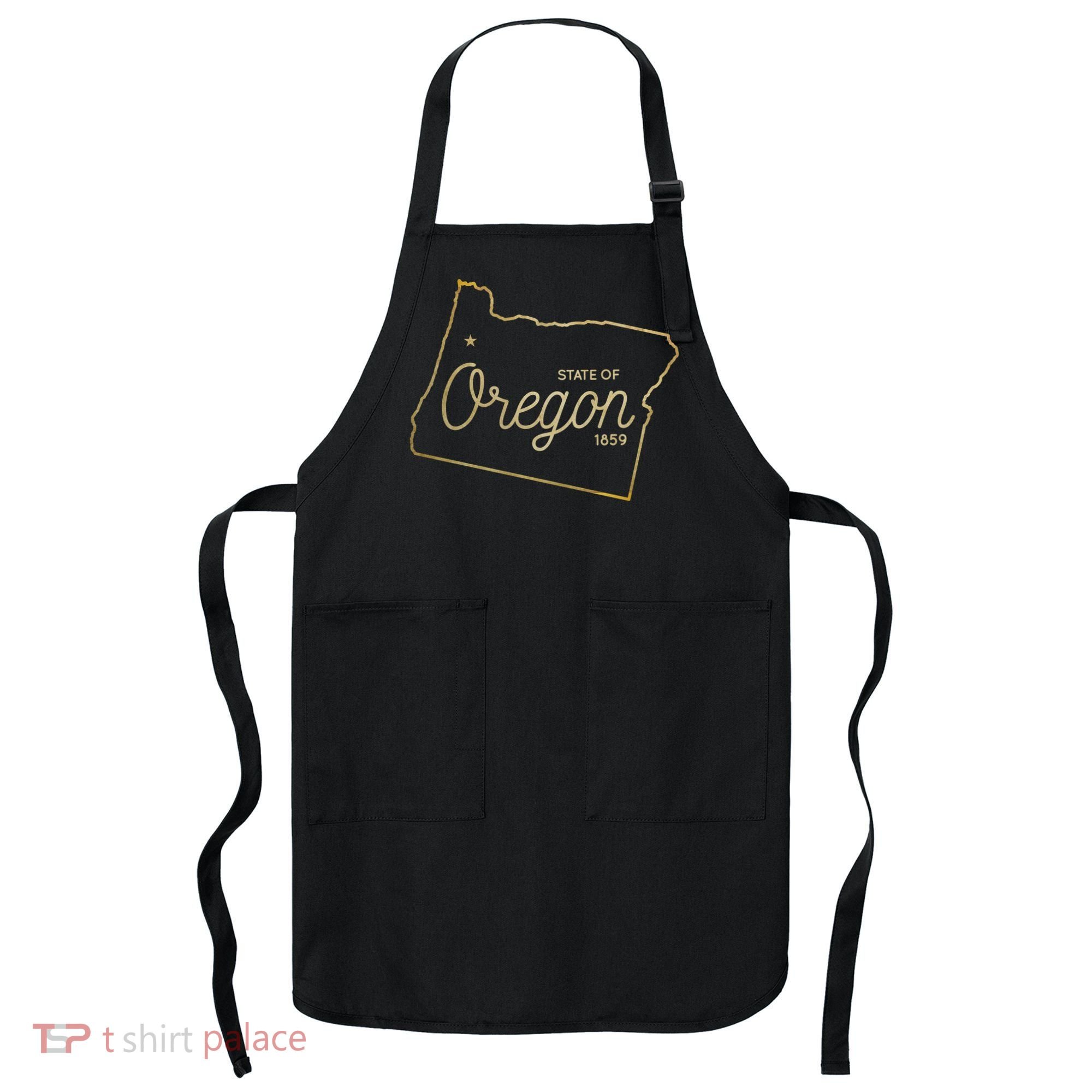 State Of Oregon Est 1859 Apron