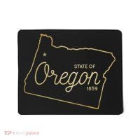 State Of Oregon Est 1859 Mousepad thumb 0