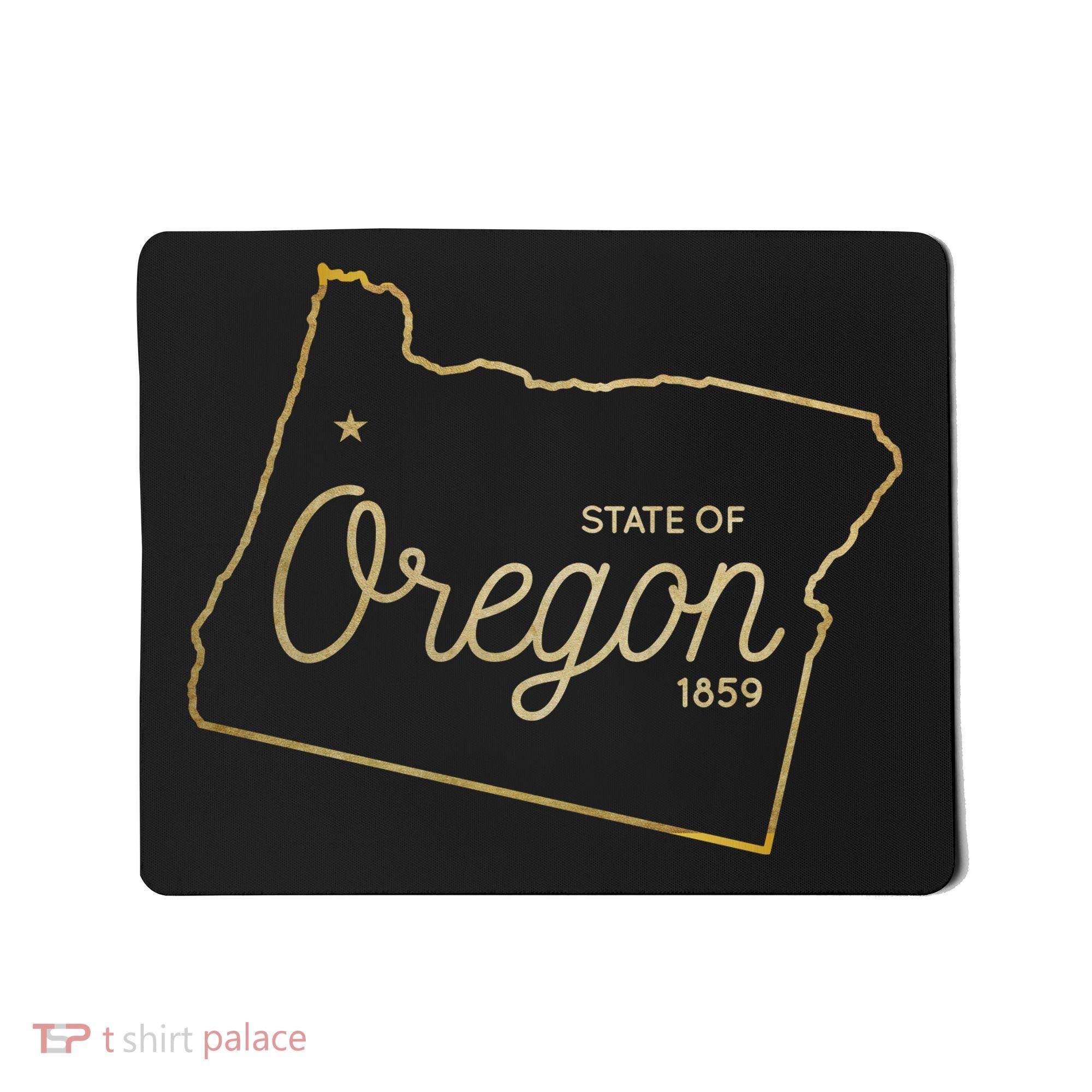 State Of Oregon Est 1859 Mousepad