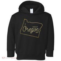 State Of Oregon Est 1859 Toddler Hoodie thumb 0