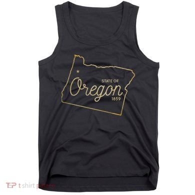 State Of Oregon Est 1859 Tank Top