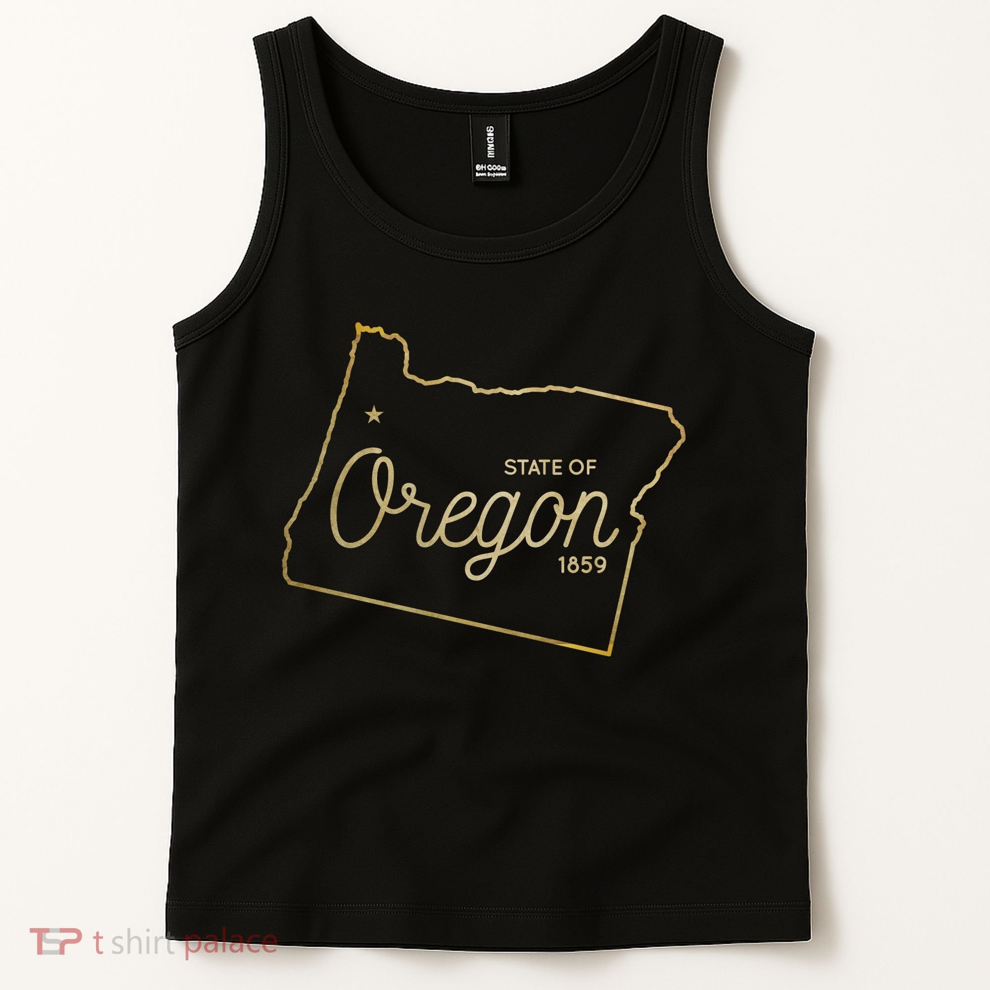 State Of Oregon Est 1859 Tank Top