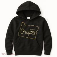 State Of Oregon Est 1859 Kids Hoodie thumb 0