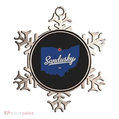 Sandusky Ohio OH Map Ornament