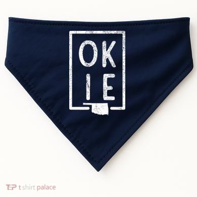 State Of Oklahoma Okie Pride USA-Made Doggie Bandana