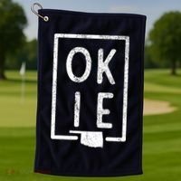 State Of Oklahoma Okie Pride Golf Towel thumb 1