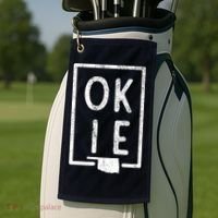 State Of Oklahoma Okie Pride Golf Towel thumb 2