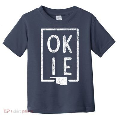 State Of Oklahoma Okie Pride Toddler T-Shirt