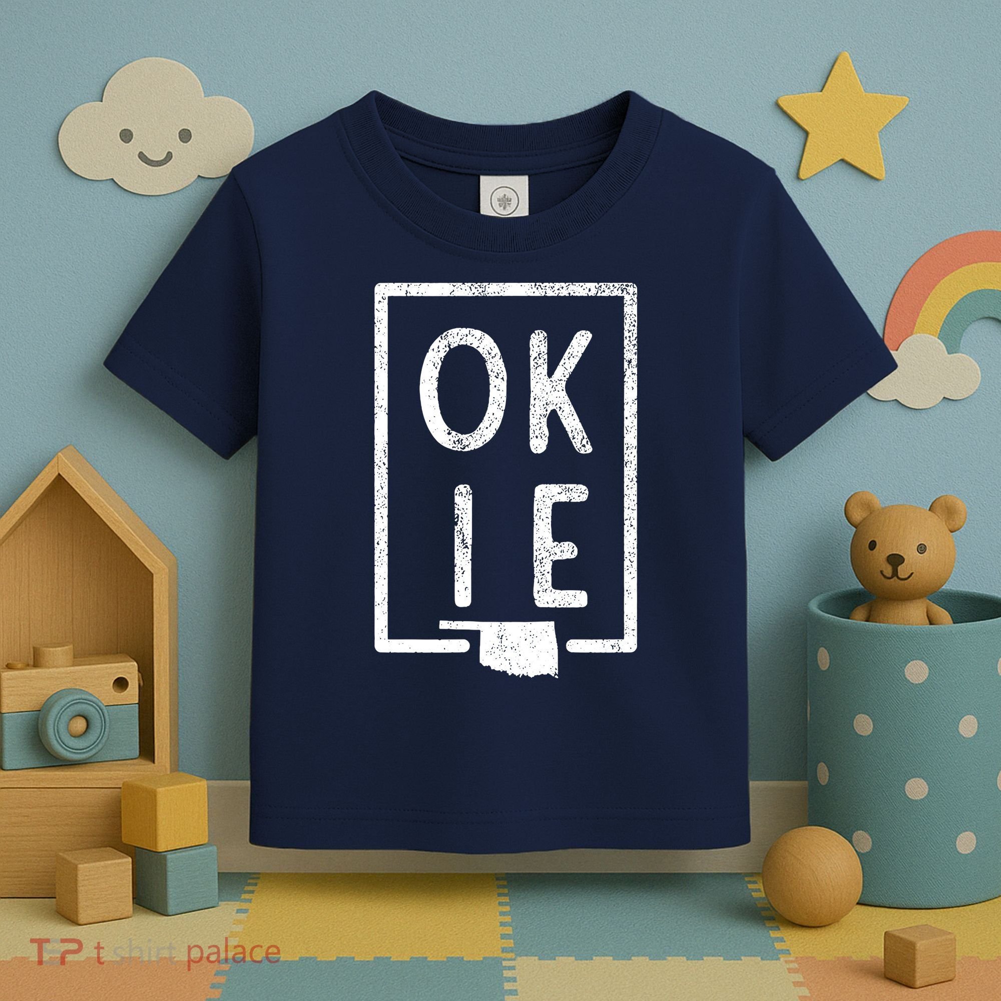 State Of Oklahoma Okie Pride Toddler T-Shirt