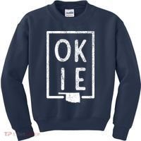 State Of Oklahoma Okie Pride Kids Sweatshirt thumb 0