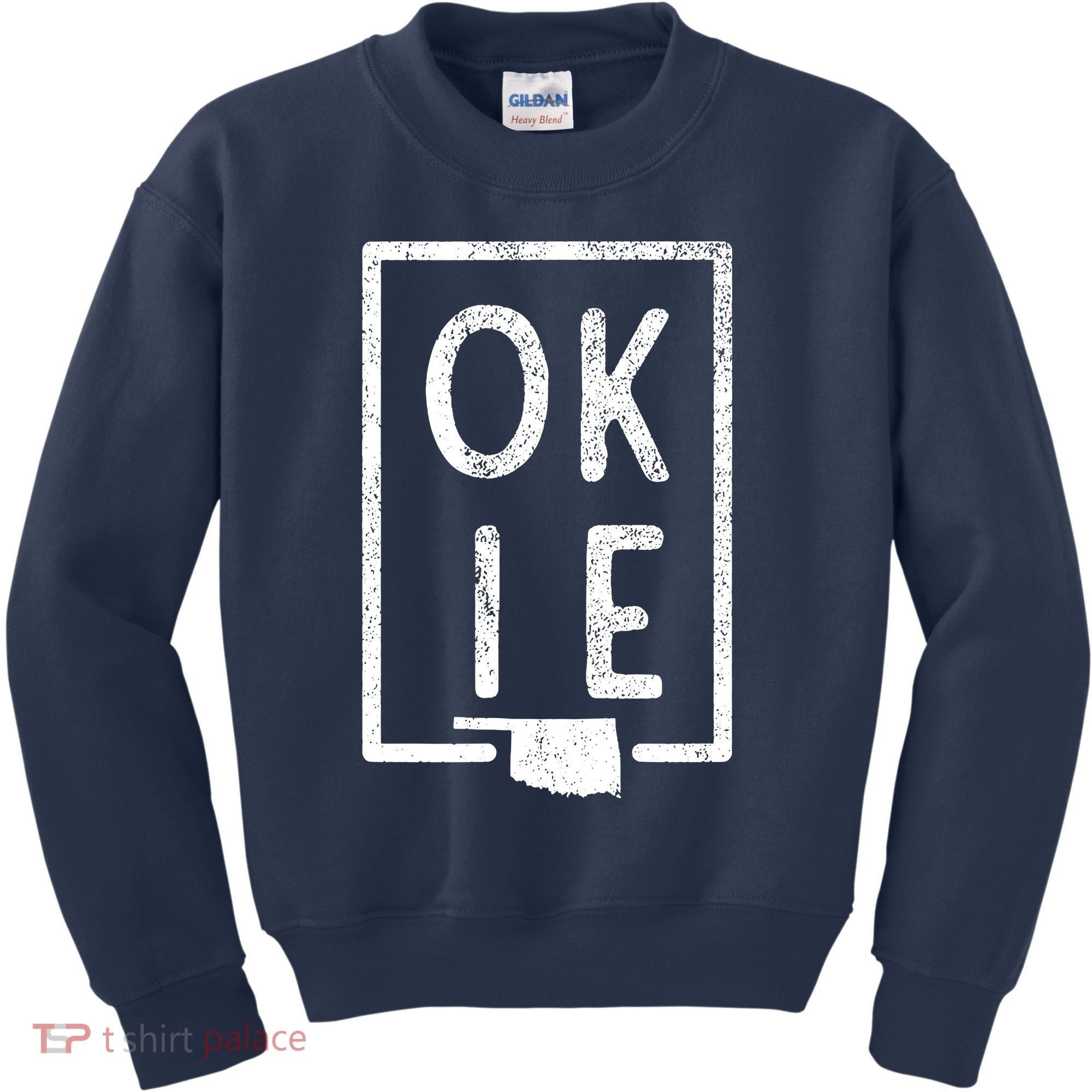 State Of Oklahoma Okie Pride Kids Sweatshirt