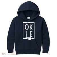 State Of Oklahoma Okie Pride Kids Hoodie thumb 0